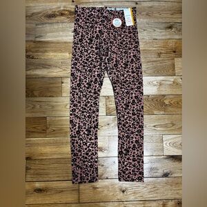 Wonder Nation Pink and Black Leopard Print Jeans
